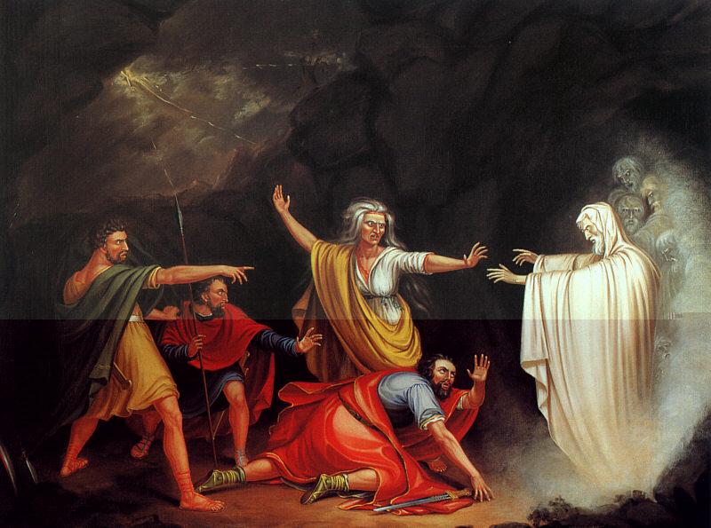 William Sidney Mount Saul and the Witch of Endor oil painting image